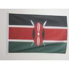 Drapeau Kenya 90x60 cm | Drapeau kenyan Usage Extérieur Anneaux Plastiques