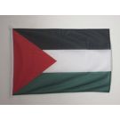 Drapeau Palestine 90x60 cm | Drapeau palestinien Usage Extérieur Anneaux Plastiques