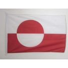Drapeau Groenland 90x60 cm | Drapeau groenlandais Usage Extérieur Anneaux Plastiques