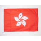 Drapeau Hong Kong 90x60 cm | Drapeau hongkongais Usage Extérieur Anneaux Plastiques