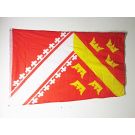 Drapeau Alsace Ancien 150x90 cm | Drapeau alsacien Usage Extérieur Oeillets métalliques