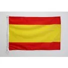 Drapeau Espagne sans armoiries 150x90 cm | Drapeau espagnol Usage Extérieur Anneaux Plastiques