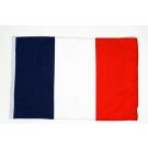 Drapeau France 45x30 cm | Drapeau français Polyester 100D Fourreau pour hampe