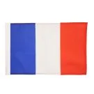 Drapeau France 45x30 cm | Drapeau français Polyester 100D Fourreau pour hampe