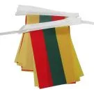 Guirlande Drapeau Lituanie 6 mètres | 20 drapeaux 21x15 cm