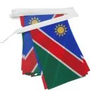 Guirlande Drapeau Namibie 6 mètres | 20 drapeaux 21x15 cm
