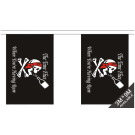 Guirlande Drapeau Pirate Beatings 6 mètres | 20 drapeaux 21x15 cm