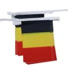 Guirlande Drapeau Belgique 6 mètres | 20 drapeaux 21x15 cm