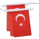 Guirlande Drapeau Turquie 6 mètres | 20 drapeaux 21x15 cm