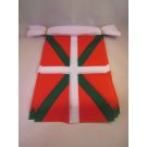 Guirlande Drapeau Pays Basque 6 mètres | 20 drapeaux 21x15 cm