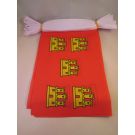 Guirlande Drapeau Poitou-Charentes 6 mètres | 20 drapeaux 21x15 cm