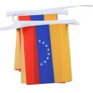 Guirlande Drapeau Vénézuela Sans Ecusson 6 mètres | 20 drapeaux 21x15 cm