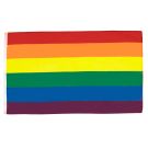 Drapeau Arc-en-Ciel 150x90 cm | Drapeau gay Polyester léger Oeillets métalliques