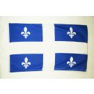 Drapeau Québec 150x90 cm | Drapeau québécois Polyester léger Oeillets métalliques
