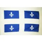 Drapeau Québec 150x90 cm | Drapeau québécois Polyester léger Oeillets métalliques