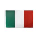 Drapeau Italie 150x90 cm | Drapeau italien Polyester léger Fourreau pour hampe