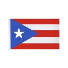 Drapeau Porto Rico 150x90 cm | Drapeau portoricain Polyester léger Fourreau pour hampe
