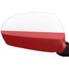 Drapeau rétroviseur Pologne - Lot de 2