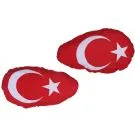 Drapeau rétroviseur Turquie - Lot de 2