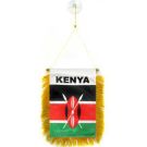 Fanion Kenya 15x10 cm spécial voiture