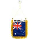 Fanion Australie 15x10 cm spécial voiture
