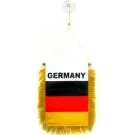 Fanion Allemagne 15x10 cm spécial voiture