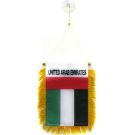 Fanion Emirats Arabes Unis 15x10 cm spécial voiture