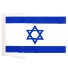 Drapeau Israël 45x30 cm | Drapeau israélien Polyester 100D Cordelettes