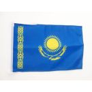 Drapeau Kazakhstan 45x30 cm | Drapeau kazakh Polyester 100D Cordelettes