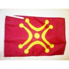 Drapeau Cantabrie Indépendentiste 45x30 cm Polyester 100D Cordelettes