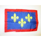 Drapeau Province du Berry 45x30 cm Polyester 100D Cordelettes