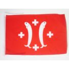 Drapeau Principauté de Salm-Salm 45x30 cm Polyester 100D Cordelettes