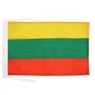 Drapeau Lituanie 45x30 cm | Drapeau lituanien Polyester 100D Cordelettes