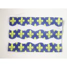 Drapeau Seine-et-Marne 45x30 cm Polyester 100D Cordelettes