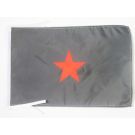Drapeau Armée zapatiste de libération nationale 45x30 cm Polyester 100D Cordelettes