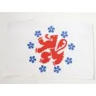 Drapeau Communauté germanophone de Belgique 45x30 cm Polyester 100D Cordelettes