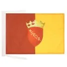 Drapeau Ville de Rome avec armes 45x30 cm Polyester 100D Cordelettes