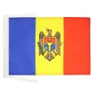 Drapeau Moldavie 45x30 cm | Drapeau moldave Polyester 100D Cordelettes
