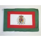 Drapeau Royaume des Deux-Siciles 1848-1860 45x30 cm Polyester 100D Cordelettes