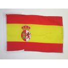 Drapeau Espagne Première République 1873-1874 45x30 cm Polyester 100D Cordelettes