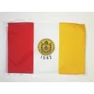 Drapeau San Diego 45x30 cm Polyester 100D Cordelettes