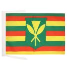 Drapeau Hawaii Kanaka Maoli 45x30 cm Polyester 100D Cordelettes