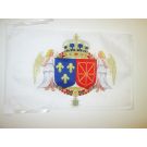 Drapeau Armoiries Royales Henri IV 45x30 cm Polyester 100D Cordelettes