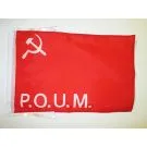 Drapeau Parti ouvrier d'unification marxiste 45x30 cm Polyester 100D Cordelettes