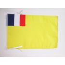 Drapeau Indochine française 1887-1954 45x30 cm Polyester 100D Cordelettes
