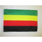 Drapeau Bamilékés du Cameroun 45x30 cm Polyester 100D Cordelettes