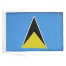 Drapeau Catalogne Estelada historique 45x30 cm Polyester 100D Cordelettes