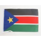 Drapeau Soudan du Sud 45x30 cm | Drapeau sud soudanais Polyester 100D Cordelettes