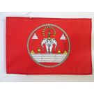 Drapeau Etendard royal du Laos 1945-1975 45x30 cm Polyester 100D Cordelettes