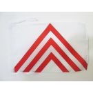 Drapeau Province du Perche 45x30 cm Polyester 100D Cordelettes